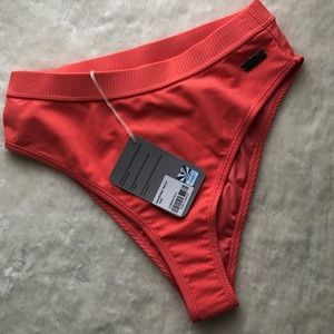 Gymshark coral essence bikini bottoms size small